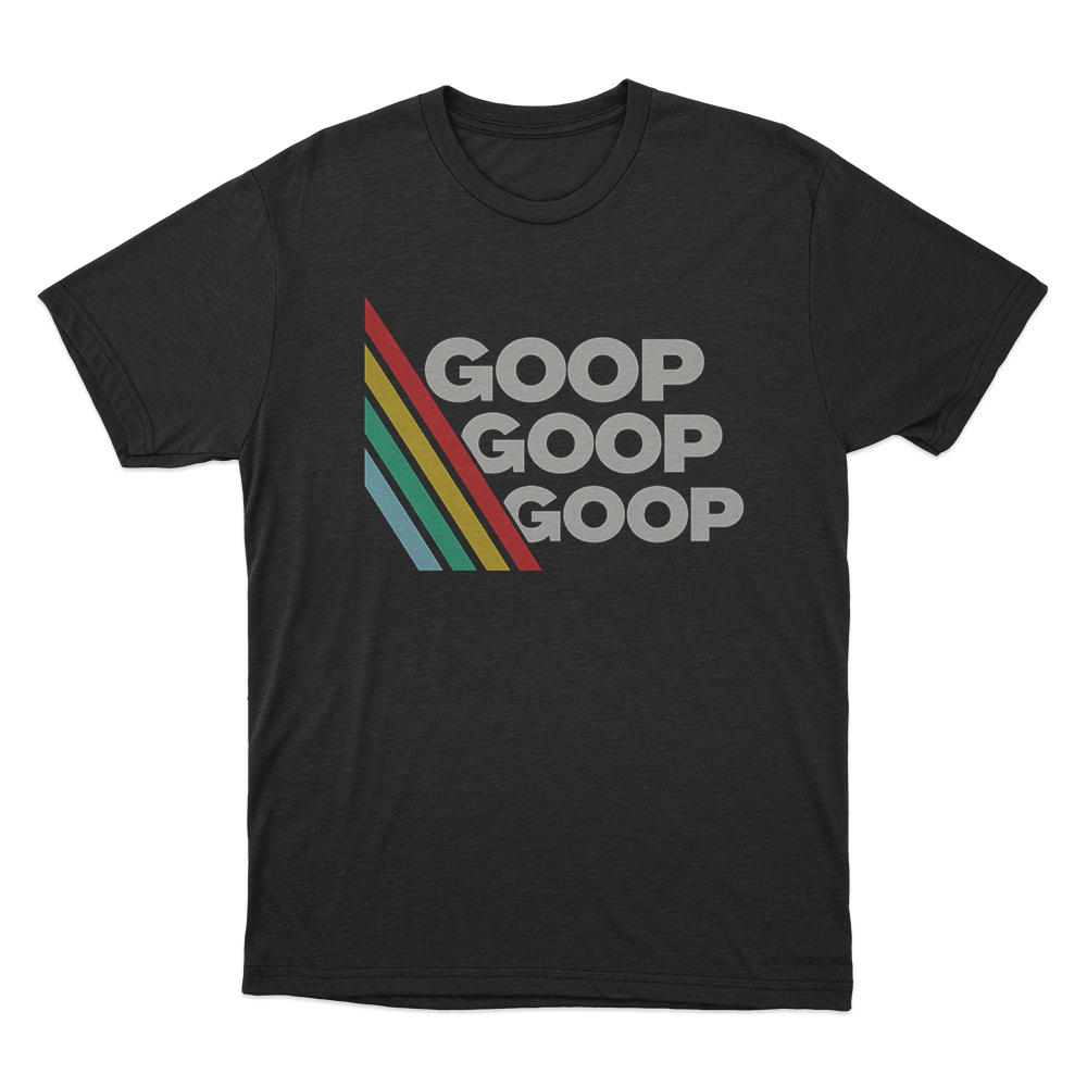 Goop Goop Goop Stripe Unisex T Shirt Black Goop Goop Goop Stripe Unisex T Shirt Black