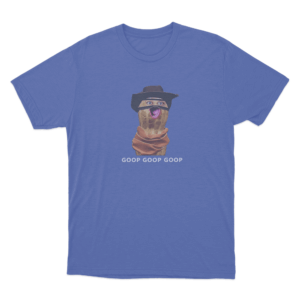 Peanut Goop Goop Goop Unisex T Shirt Blue